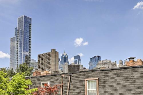 Philly Townhome With Private Patio And City Views