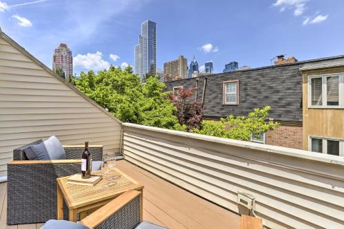 Philly Townhome With Private Patio And City Views