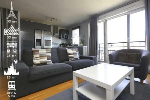 Apartamento ?paris?disneyland?self Check In?wifi?netflix