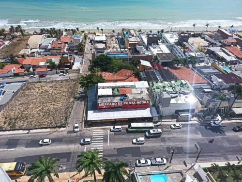 Apartamento Flat Em Ponta Neg Vista Para O Mar - Quality