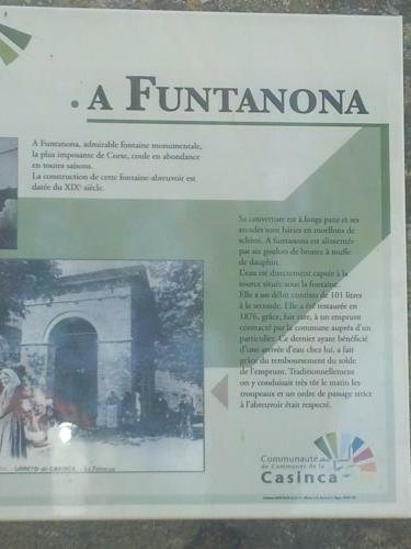 G�te La Fontaine Corse
