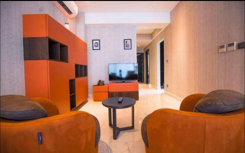 Apartamento Luxurious Executive One Bedroom Suite Space Available