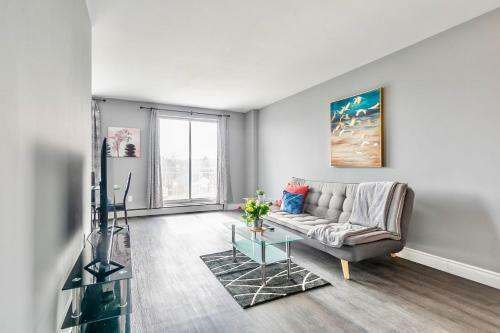 Apartamento Bright 1br Apt W King Bed -close To Dt Hamilton
