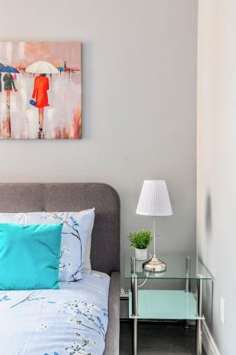 Apartamento Bright 1br Apt W King Bed -close To Dt Hamilton