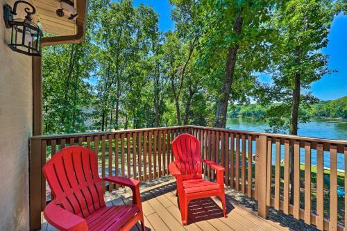 Lakefront Paradise With Fire Pit And Boat Slip!