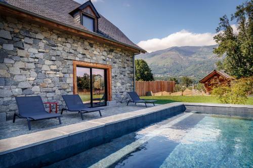 Villa Pyr�n�es Prestige - Grange R�nov�e Avec Piscine