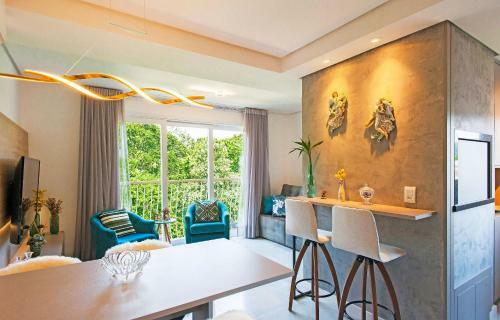 Lindo Apartamento No Centro De Canela - Para At� 5 Pessoas