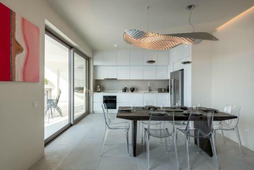 Luxury Villa Oxygen In Sfinari With Sunset Views