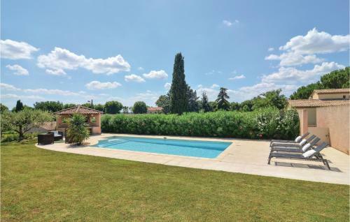Nice Home In Calvisson With Wifi And 4 Bedrooms