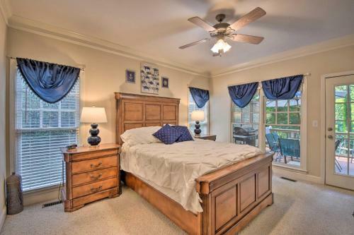 Big Canoe Retreat With Deck And Golf Course Views