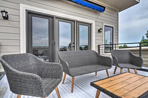 Modern Indianapolis Home With Skyline Views