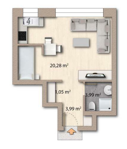 Apartamento Kursnord