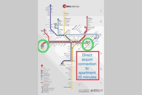 Apartamento Valencia / Playa Cabanyal, Puerto, Cuidad Artes