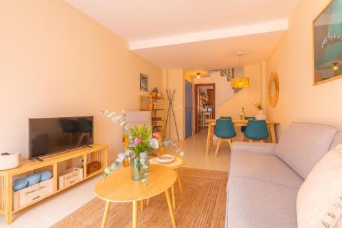 Apartamento 1a Linea Playa, Balcon & Piscina