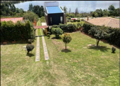 Private Lake View Cottage With Bbq Yard In Paipa