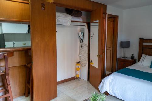 Apartamento Comfortable Quite Studio In El Poblado Medellin