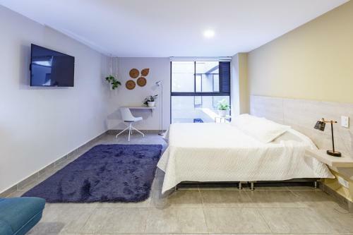 Apartamento Moderno Loft En El Centro De Mde
