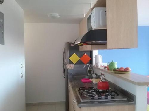 Apartamento Flat Iluminado/vista A La Ciudad/metro Cerca