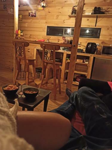 Apartamento Caba�a Con Jacuzzi Privado/bbq Y Chimenea Ecol�gica