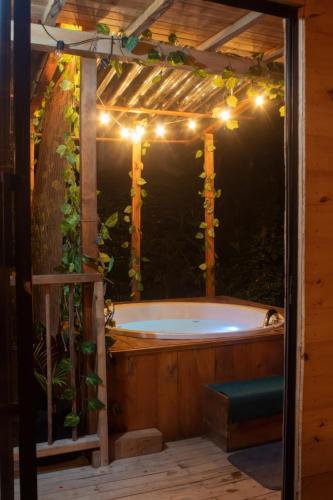 Apartamento Caba�a Con Jacuzzi Privado/bbq Y Chimenea Ecol�gica