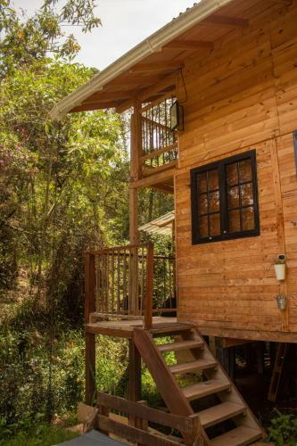Apartamento Caba�a Con Jacuzzi Privado/bbq Y Chimenea Ecol�gica