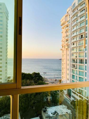 Apartamento Pareja Rodadero Sur - Edificio Rw Tower - Piscina