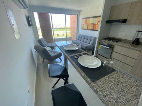 Apartamento C�modo Apto Para 4 Personas