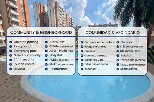 Apartamento Secure 3-br In South Cali Pool & Pet-friendly