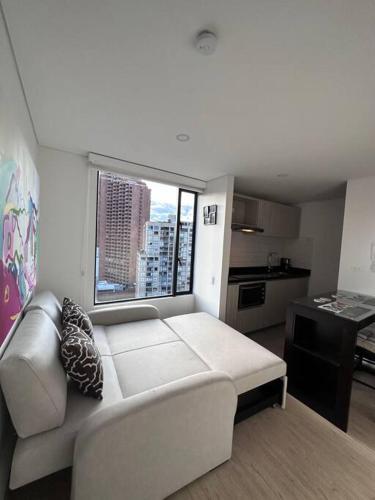 Apartamento Moderno En El Centro Con Vista A La Ciudad