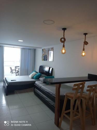 Aparta Estudio Con Balc�n Y Vista