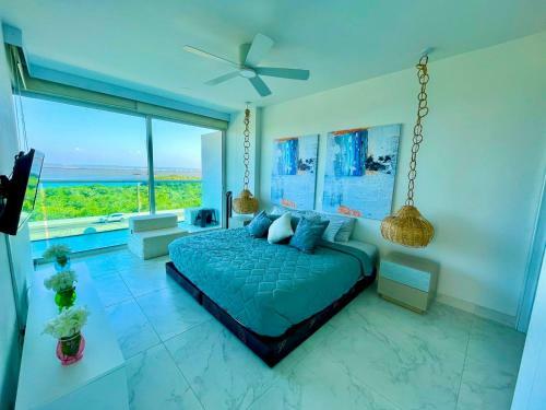 Apartamento Vista Espectacular-sector Morros/acceso A Playa