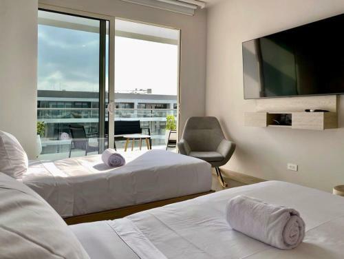 Apartamento Cozy 2br With Impressive Balcony In Cartagena
