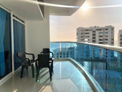 Apartamento Cozy 2br With Ocean View In Cartagena