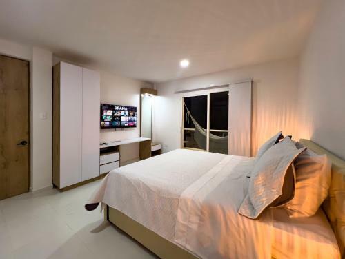 Villa Hermosa Casa De Playa Con Piscina, Jacuzzi Y Rooftop