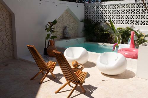 Villa Hermosa Casa De Playa Con Piscina, Jacuzzi Y Rooftop