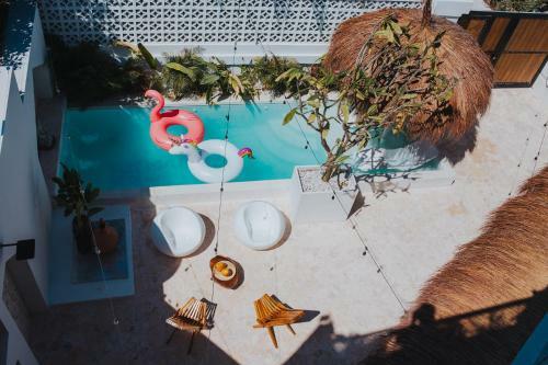 Villa Hermosa Casa De Playa Con Piscina, Jacuzzi Y Rooftop