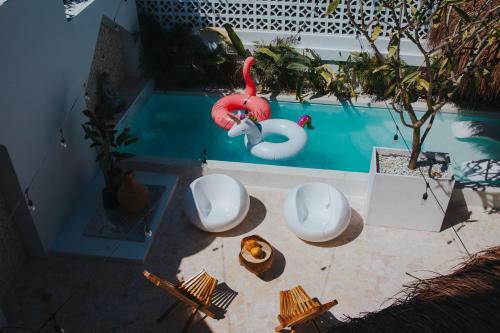 Villa Hermosa Casa De Playa Con Piscina, Jacuzzi Y Rooftop