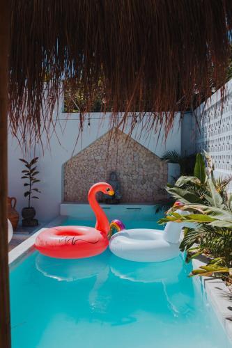 Villa Hermosa Casa De Playa Con Piscina, Jacuzzi Y Rooftop