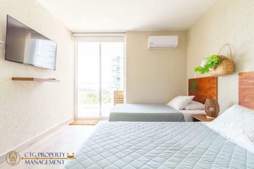 Apartamento Con Jacuzzi Privado - Dominique Cartagena