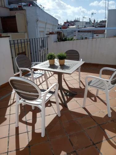 Apartamento Encantador D�plex Con Terraza Privada En El Centro