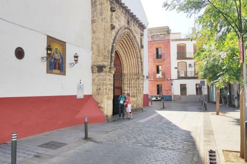 Apartamento El Duque Blanco.aut�ntica Sevilla.centro.con Patio