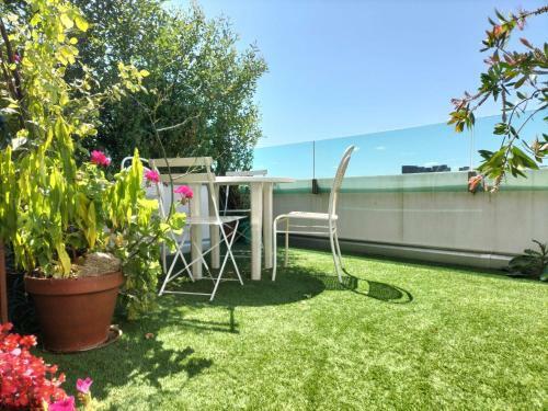 Preciosa Habitaci�n Doble En �tico Con Terraza II