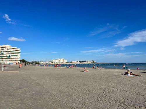 Apartamento Bungalow Acogedor A 300 Metros De La Playa