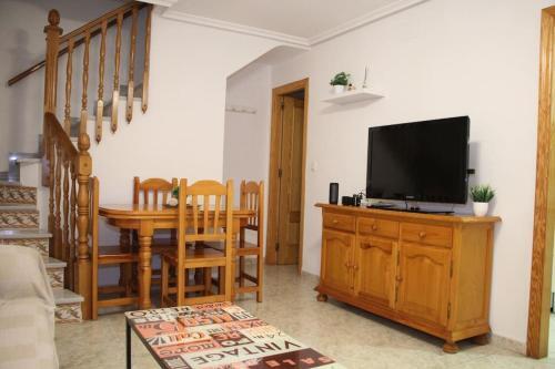 Apartamento Bungalow Acogedor A 300 Metros De La Playa