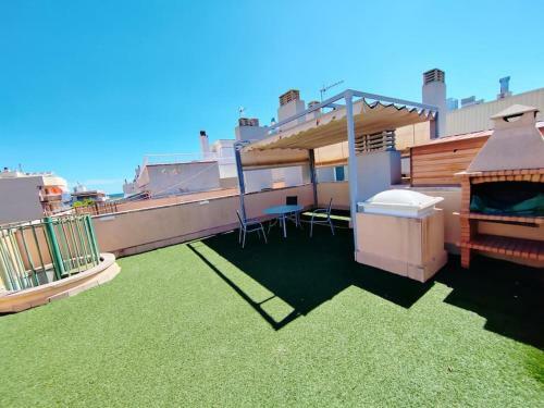 Apartamento Residencial Mar Duplex, Garaje, Barbacoa, Pueblo