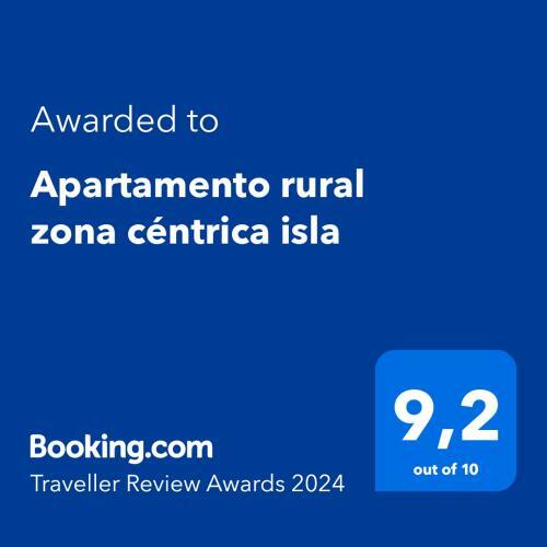 Apartamento Rural Zona C�ntrica Isla