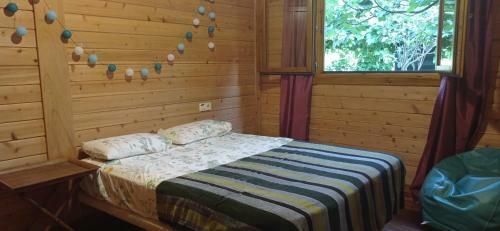 Acogedora Caba�a Con Piscina