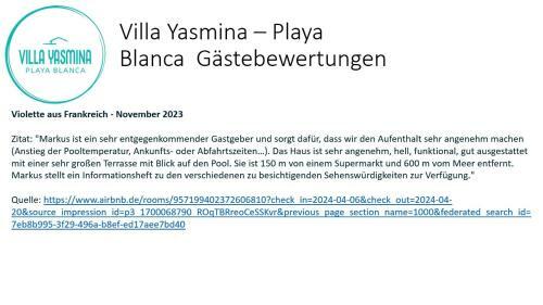 Villa Yasmina Playa Blanca