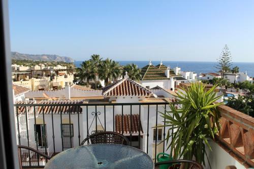 Apartamento Playa Burriana, Tv� Terasser, Havsutsikt, Pool