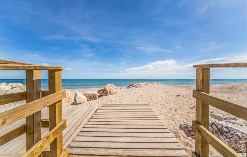 Beautiful Apartment In Miramar With 1 Bedrooms